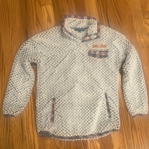 Simply Southern fleece pullover - Picture 1 of 10